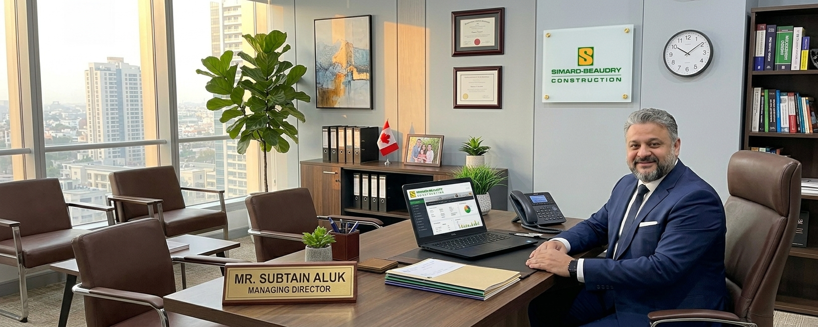 Subtain Aluk - HR Manager at Simard-Beaudry Construction